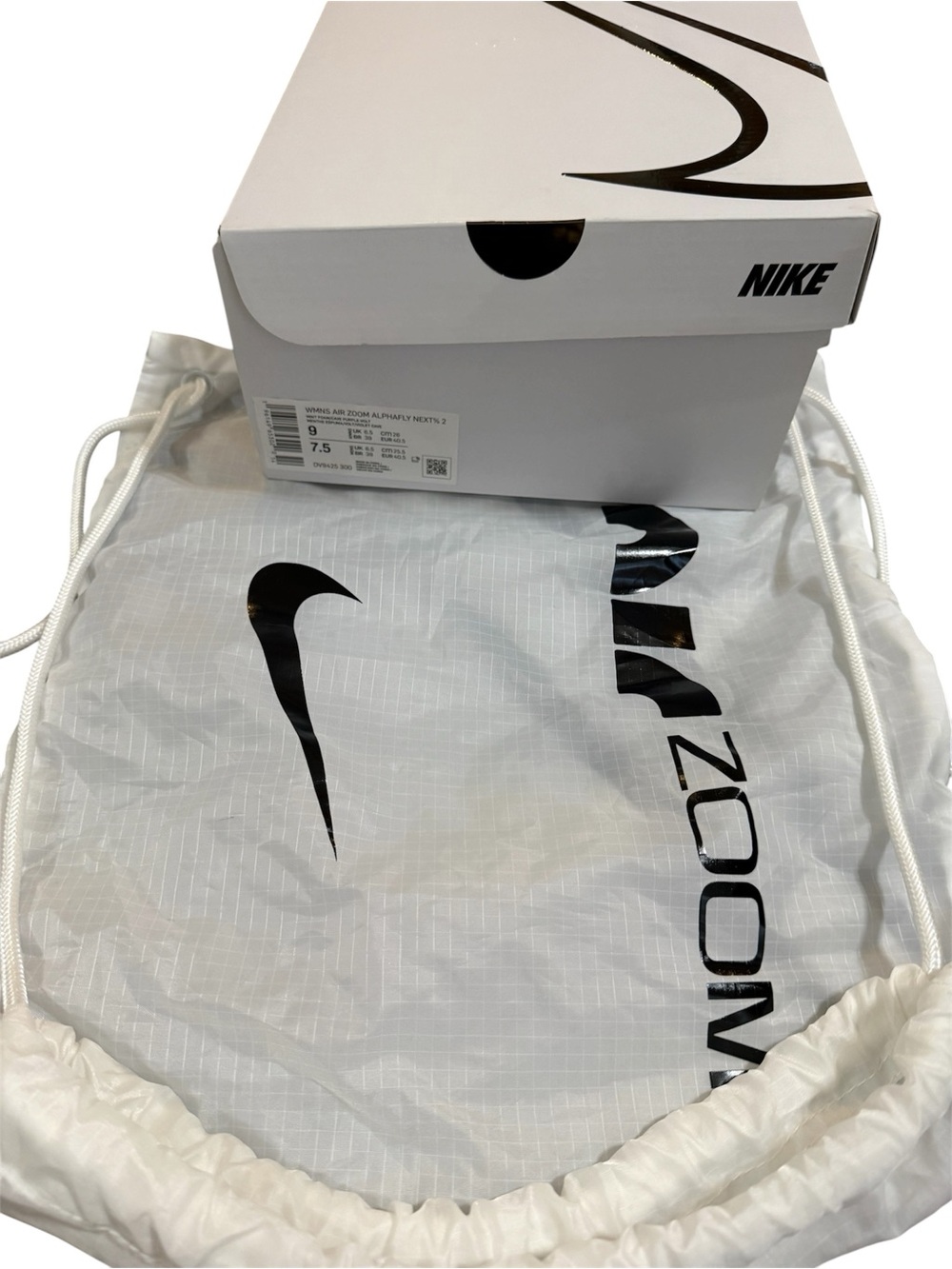 Nike Air Zoom Alphafly next% 2 women’s 9 men’s 7.5 - Picture 5 of 9